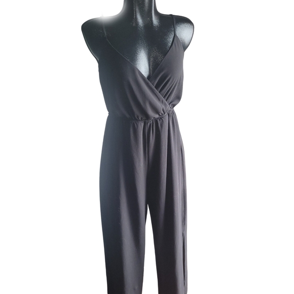 Lily Rose Black Sleeveless Jumpsuit M - Picture 2 of 4